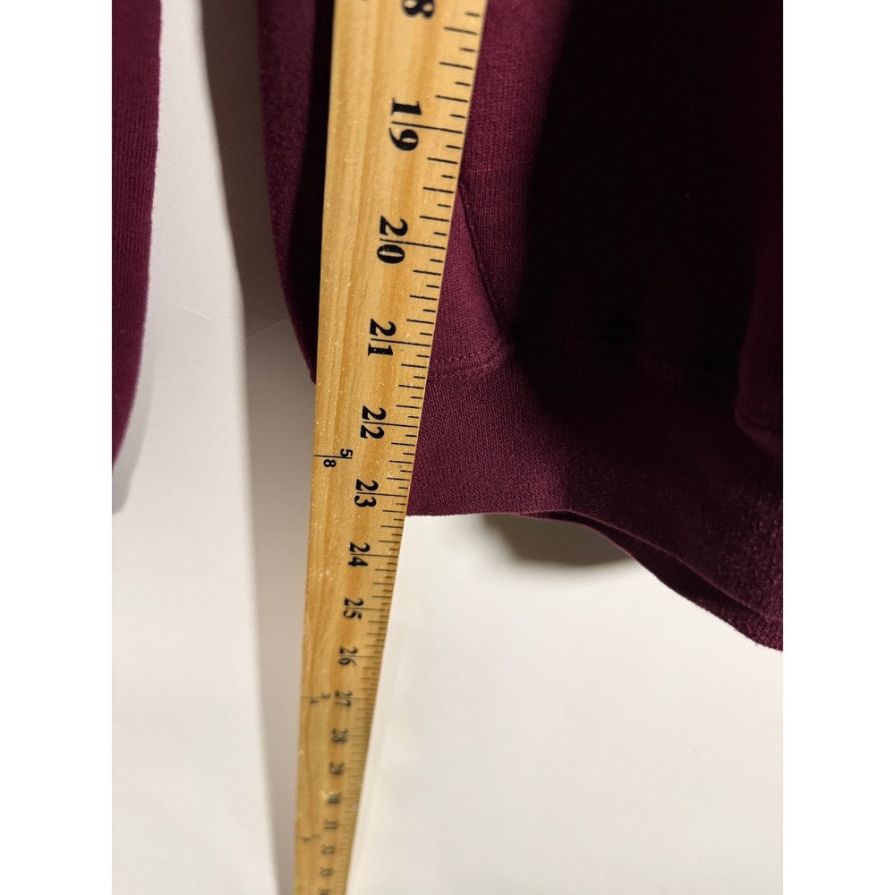 Russell Athletic College of Charleston Hoodie Maroon Mens Small Sweatshirt - Picture 7 of 7